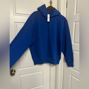 J. Crew Vibrant Blue hoodie
